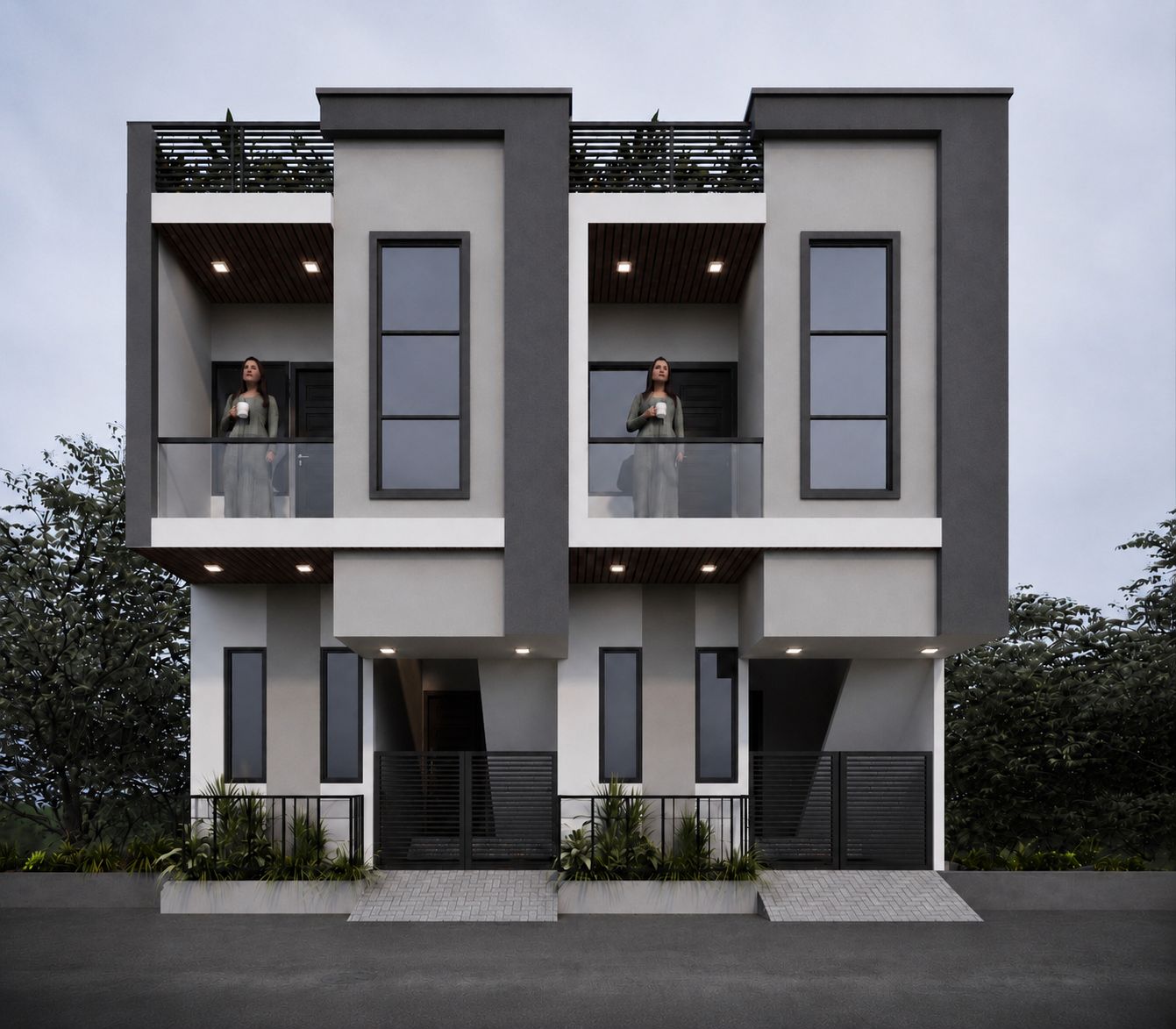 Villa 1 — Day