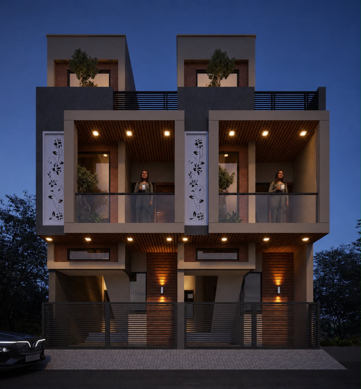 Villa 2 — Night
