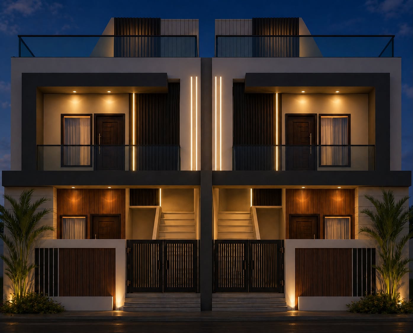 Villa 3 — Night
